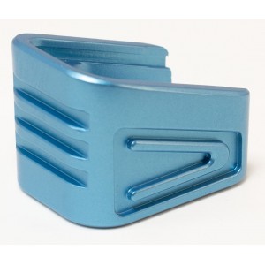 Aluminum Magazine Base Cover Blue